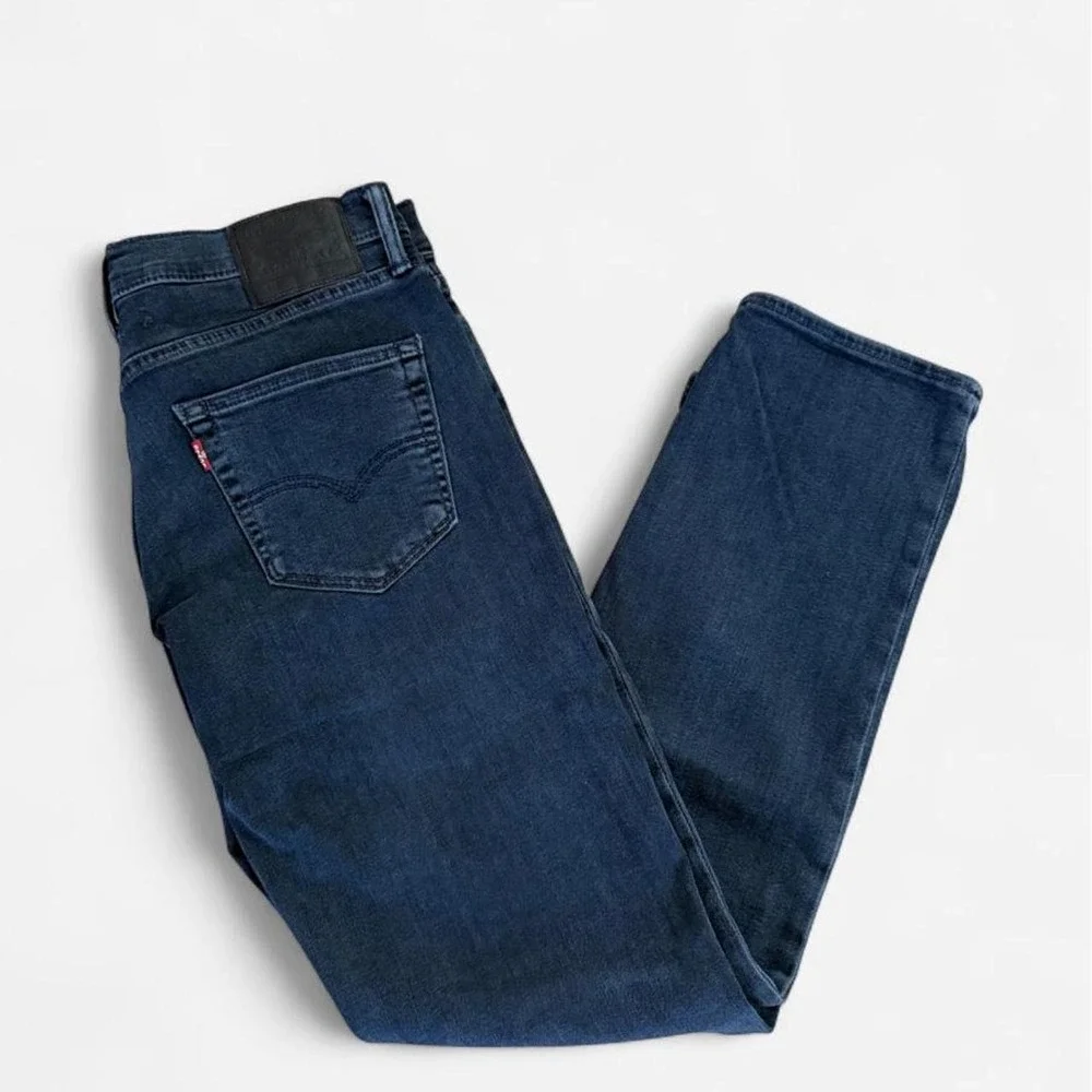 Levis 511 Slim Fit Jeans Mens 32x30 Dark Wash Blue Denim 0792